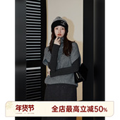 HELA AOMI 慵懒遮肉.马甲 邱莹莹 绵羊毛慵懒与时髦并存针织衫