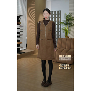 重工奢贵裙 AOMI A型裙摆包容性氛围感连衣裙 HELA 邱莹莹