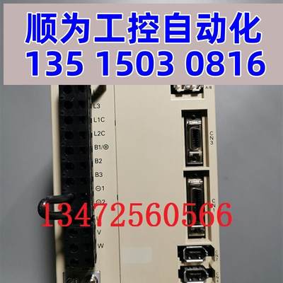 议价安川3kw带制动伺服套装SGMGV-30ADA6C+SGDV-200A01A现货