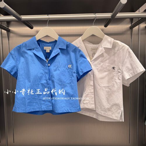 CKJeans度假风短袖衬衫