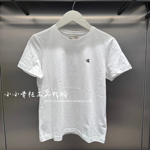 CKJeans刺绣简约短袖T恤