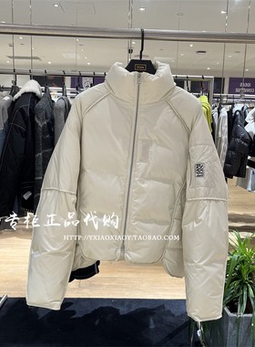 INXX专柜正品 2023冬款TOFOURTH男女拼接宽松羽绒服 TFD415B406