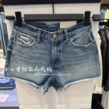 CK Jeans专柜正品 2025夏季新款女士90复刻系列牛仔短裤 47B973G