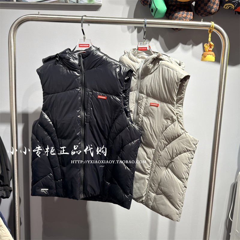 SprayGround正品25冬款男女马甲
