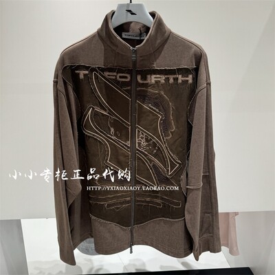 TOFOURTH开衫卫衣刺绣