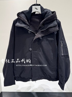 INXX专柜正品 2025冬款男女可拆卸内胆时尚棉服外套 XWF4141140