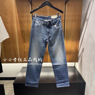 Jeans专柜正品 复古猫须直筒牛仔裤 2025秋季 男士 4RD911G 新款