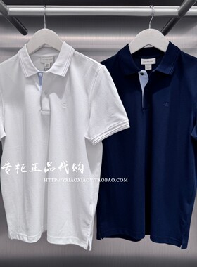 CK Jeans专柜正品 2026春夏新款男士商务刺绣POLO短袖T恤A4RG253G