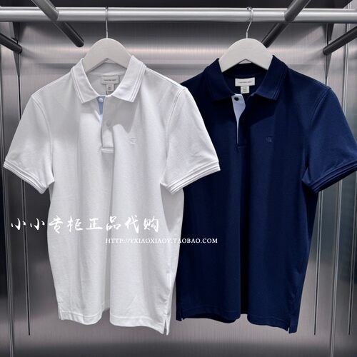 CKJeans刺绣商务POLO衫