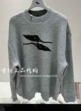 INXX专柜正品 2024冬款TOFOURTH男女做破宽松针织毛衣 TFE4060151