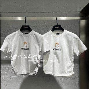 T恤 女士刺绣印花短袖 34152006 2024春款 VETEMENTS维特萌专柜正品
