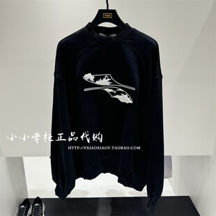 TOFOURTH男女刺绣做旧圆领卫衣 TFE3100063 2024秋款 INXX专柜正品