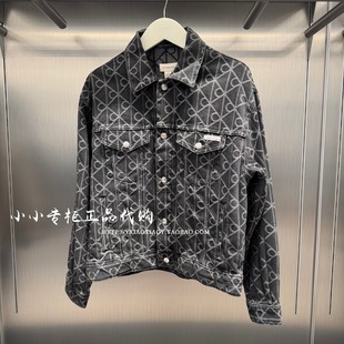 复古老花满印牛仔外套 男士 2025秋冬款 4RE773G Jeans专柜正品