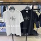 Jeans专柜正品 26春夏新款 男士 字母绣印纯棉圆领短袖 T恤4RB862G