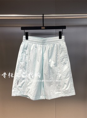 INXX专柜正品 2024夏款TOFOURTH男女时尚简约梭织短裤 TFE224B060