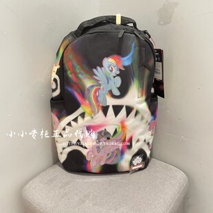 SprayGround鲨鱼嘴 2025新款男女大容量双肩背包书包W1145735