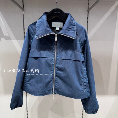 CKJeans刺绣潮壳牛仔外套