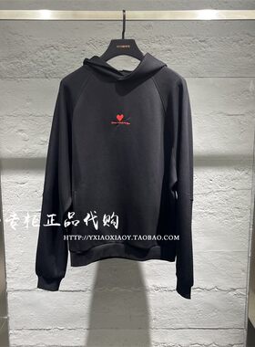 VETEMENTS刺绣连帽卫衣