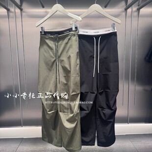 CK Jeans专柜正品 2026秋季新款女士提花双腰头运动休闲裤47H641G