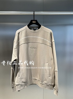 INXX专柜正品 2024秋款TOFOURTH男女拼接宽松圆领卫衣 TFE3100144