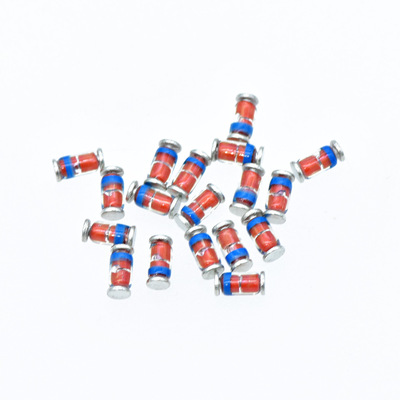 0.5W贴片玻璃稳压二极管ZMM2V4 3V3 4V7 5V1 12V 15V 24V 47V 68V