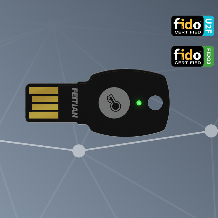 飞天诚信Ukey美国银行转账fido2