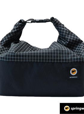 springwavee卷口饭盒便当收纳袋大容量轻量耐磨保温徒步露营