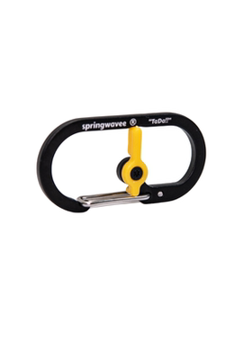 springwavee0形户外多功能锁扣铝合金带锁仅重4克承重36kg