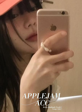 亚克力ins花朵戒指指环