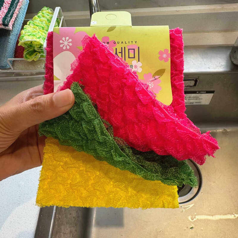 韩国进口刷碗巾不沾油吸水不掉毛家务清洁洗碗抹布刷锅神器百洁布,家庭/个人清洁工具,百洁布,淘宝优惠券,粉丝福利购,淘宝优惠卷