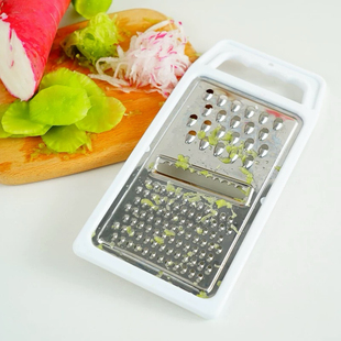 日本进口ECHO多功能切菜刨丝器擦丝器切丝器刨丝板分粗细新品