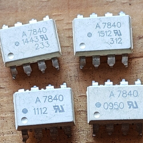 A7840 HCPL-7840  SOP8光耦原字原脚实物拍摄二手拆机测试合格