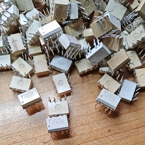 TLP350 DIP8 IGBT/MOS FET 栅极驱动光耦二手拆机件测试合格
