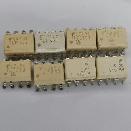 TLP250 TLP350 TLP351 TLP251 TLP352 FOD3120 FOD3150拆机件测试