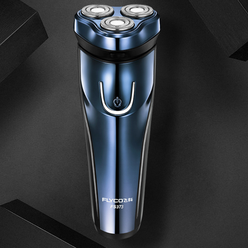 飞科三刀头干湿两用水洗剃须刀