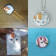 夏目友人帐 猫咪老师周边徽章吊饰卡包回形针大集合