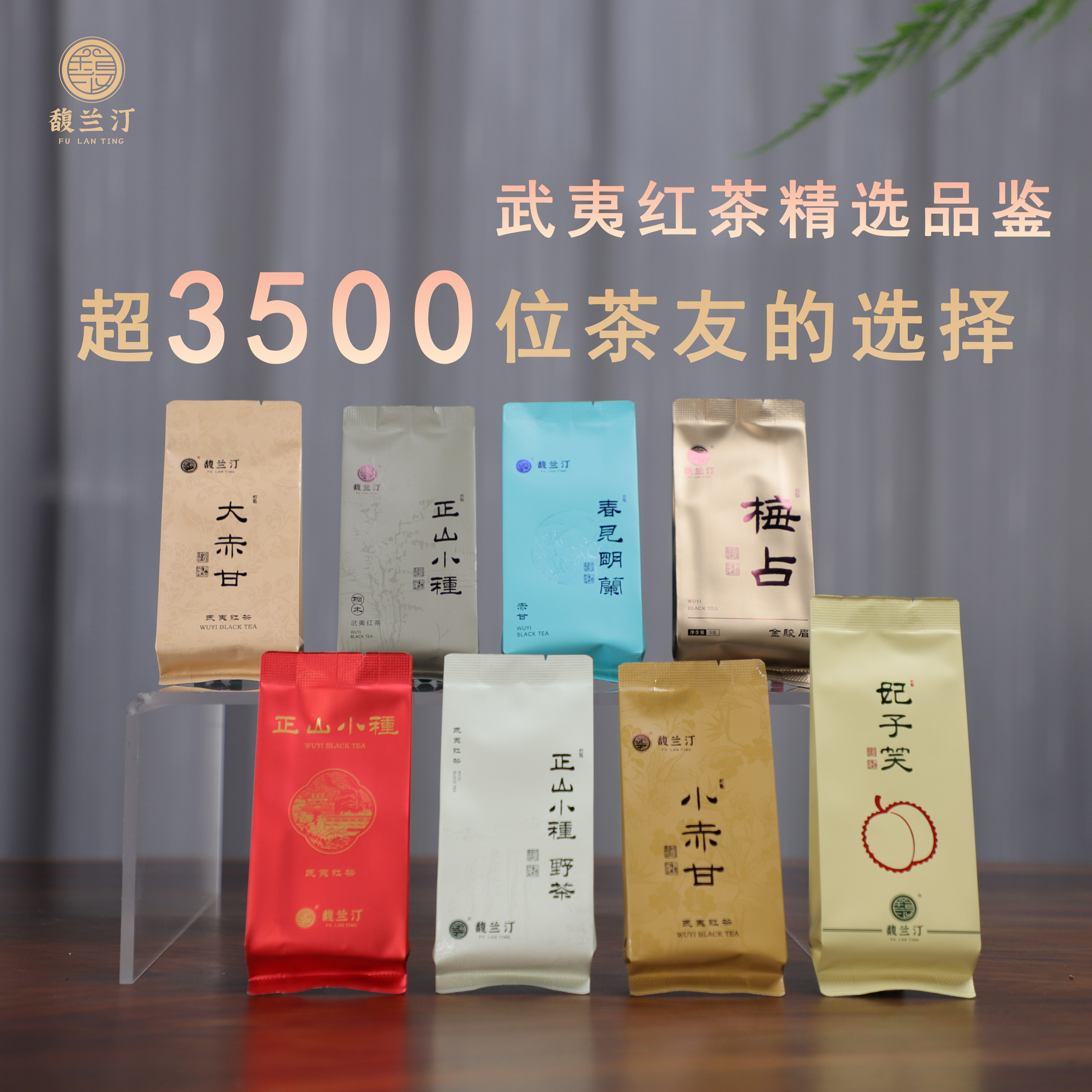 【新客尝鲜】新茶金骏眉红茶茶叶武夷桐木正山小种梅占品鉴装
