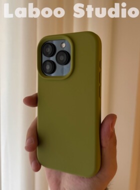 高级软糯ins真液态硅胶适用iphone15promax纯色16pro苹果14手机壳全包13亲肤15plus情侣12感简约防摔保护套