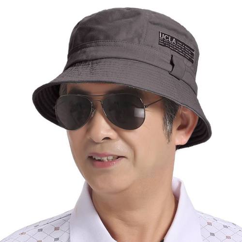 通勤帽子讯影渔夫帽男帽子老年