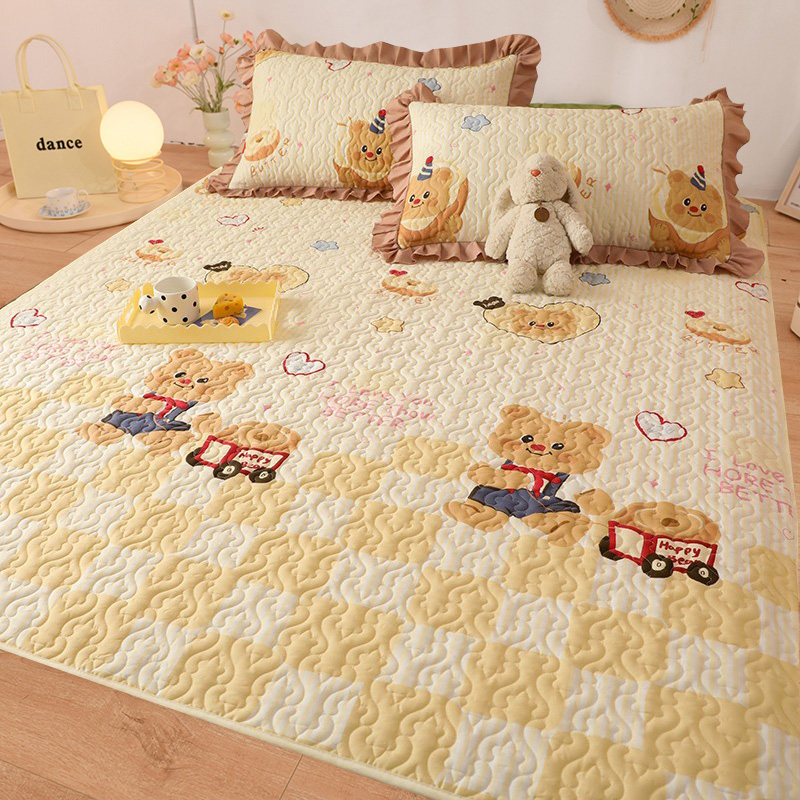 A类纯棉爬爬垫保护套婴儿童爬行垫床笠地垫外罩子地毯pu布套定制