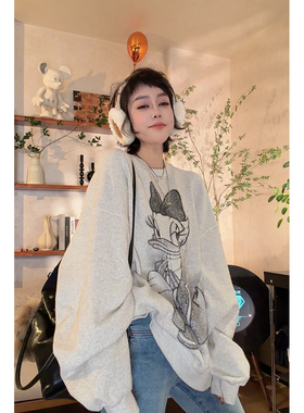 22806 - 新款时尚百搭休闲圆领抓绒卫衣11.6