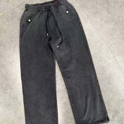 50262 - 新款时尚百搭休闲抽绳卫裤1.12