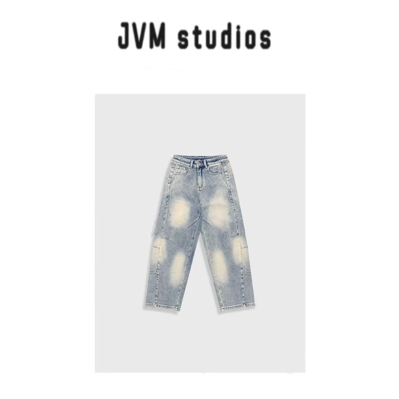 3105 - 新款时尚百搭休闲做旧水洗牛仔裤11.23