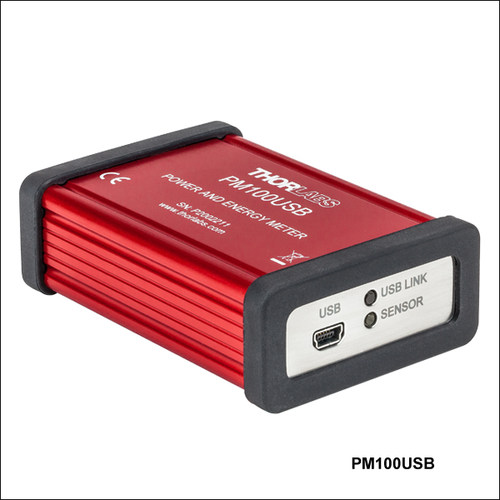 thorlabs PM100USB 功率和能量计表头带USB接口适配C型探头