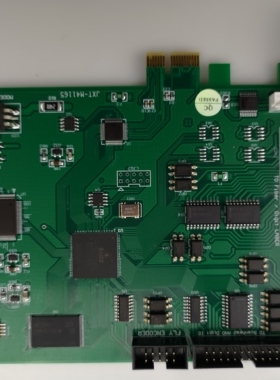 金橙子光纤激光打标卡LMCPCI-E-FS旋转带单轴飞行流水线控制卡