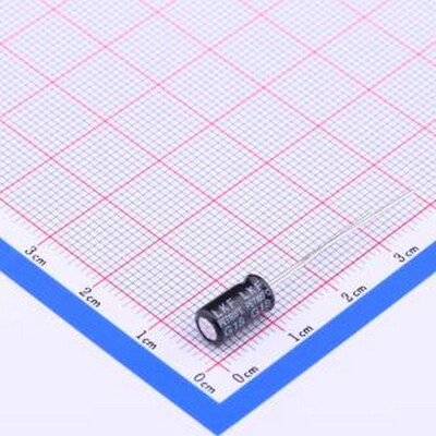 LKFB0901A101MF 直插铝电解电容 100uF ±20% 10V 插件,D5xL9mm
