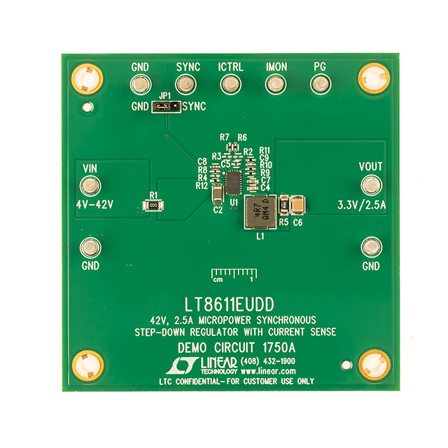 DC1750A【BOARD DEMO FOR LT8611 】