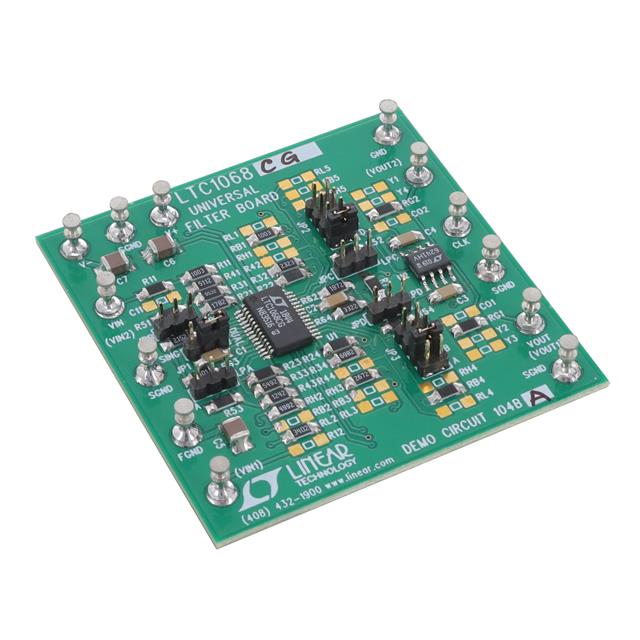 DC104B-A【DEMO BOARD LTC1068CG 】