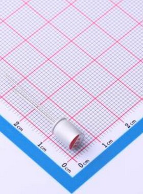 HS1A477M0608PC 固态电容 470uF ±20% 10V 插件,D6.3xL8mm