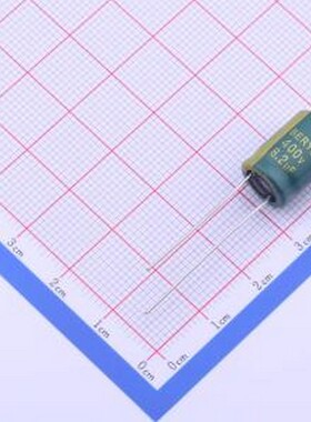 RC400M8R2LO10*14TH-2A1E 直插铝电解电容 8.2uF ±20% 400V 插件